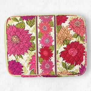 Vera Bradley "Raspberry Fizz" Pattern Laptop Case Bag Pouch 13in X 10in‎